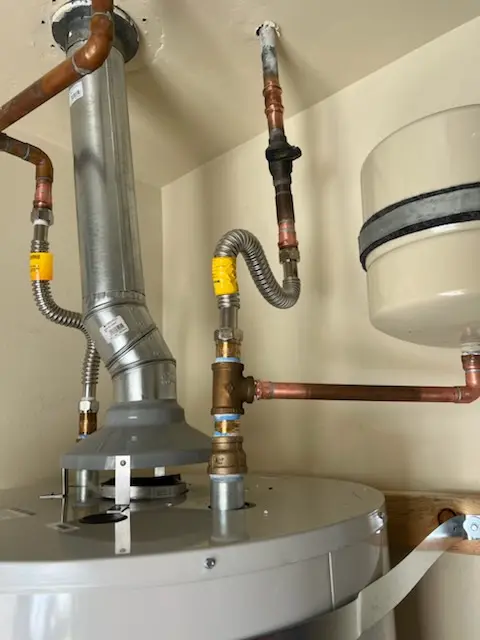 Water heater installation and plumbing repair in Derstines